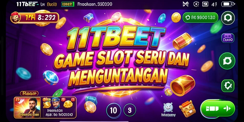 Tampilan menarik dari gameplay Slot di 11TBET.
