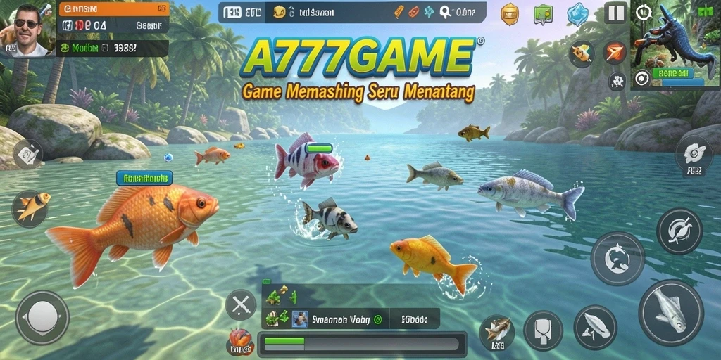 Tangkapan ikan besar dalam gameplay seru A777GAME.