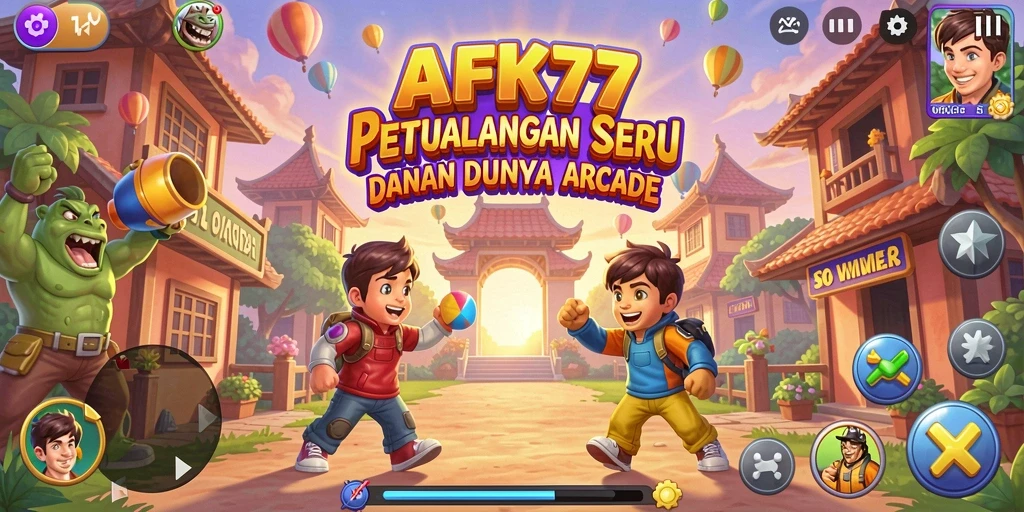 Gameplay seru dengan tantangan menarik di AFK77.