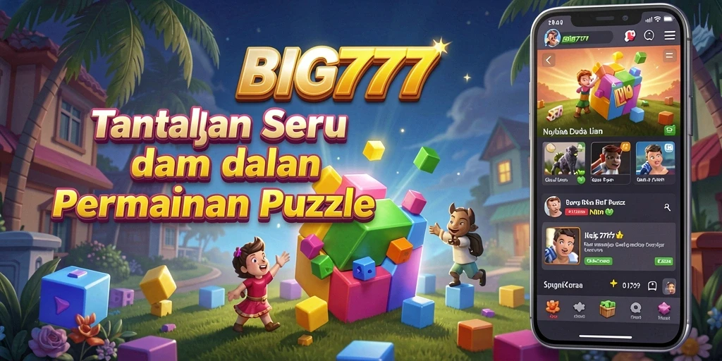 Gameplay seru BIG777 dengan berbagai puzzle menantang.