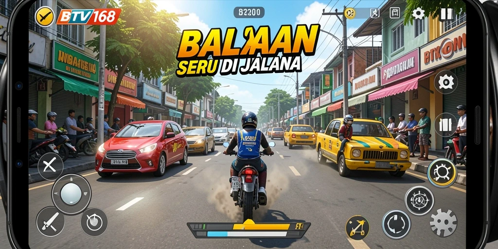 Gameplay seru BTV168 dengan balapan yang mendebarkan.