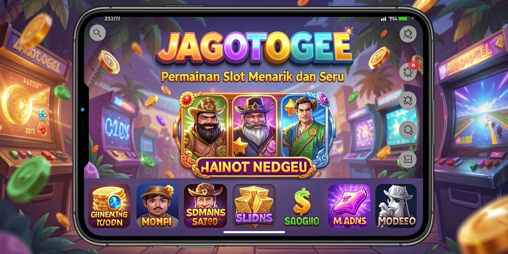 Tampilan gameplay Slot yang seru dan menarik dari JAGOTOGEL.