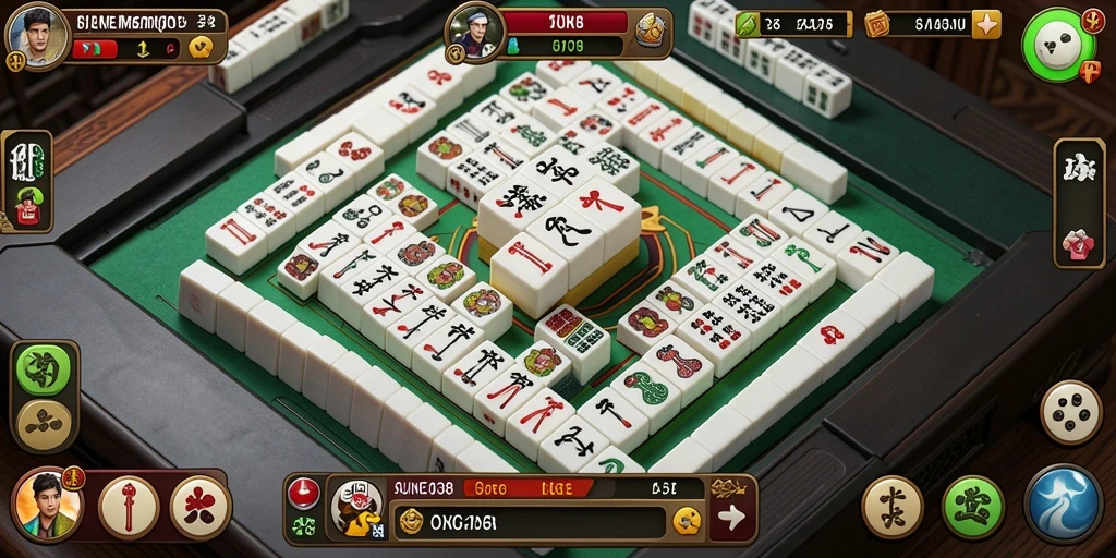 Gameplay seru Mahjong yang menantang dan menghibur.