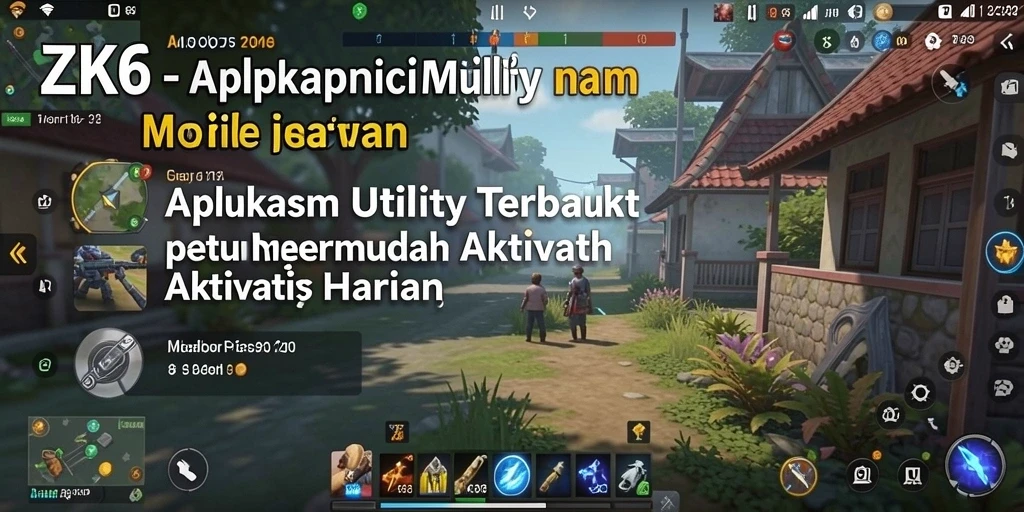 Tampilan antarmuka ZK6 yang modern dengan menu yang mudah diakses.
